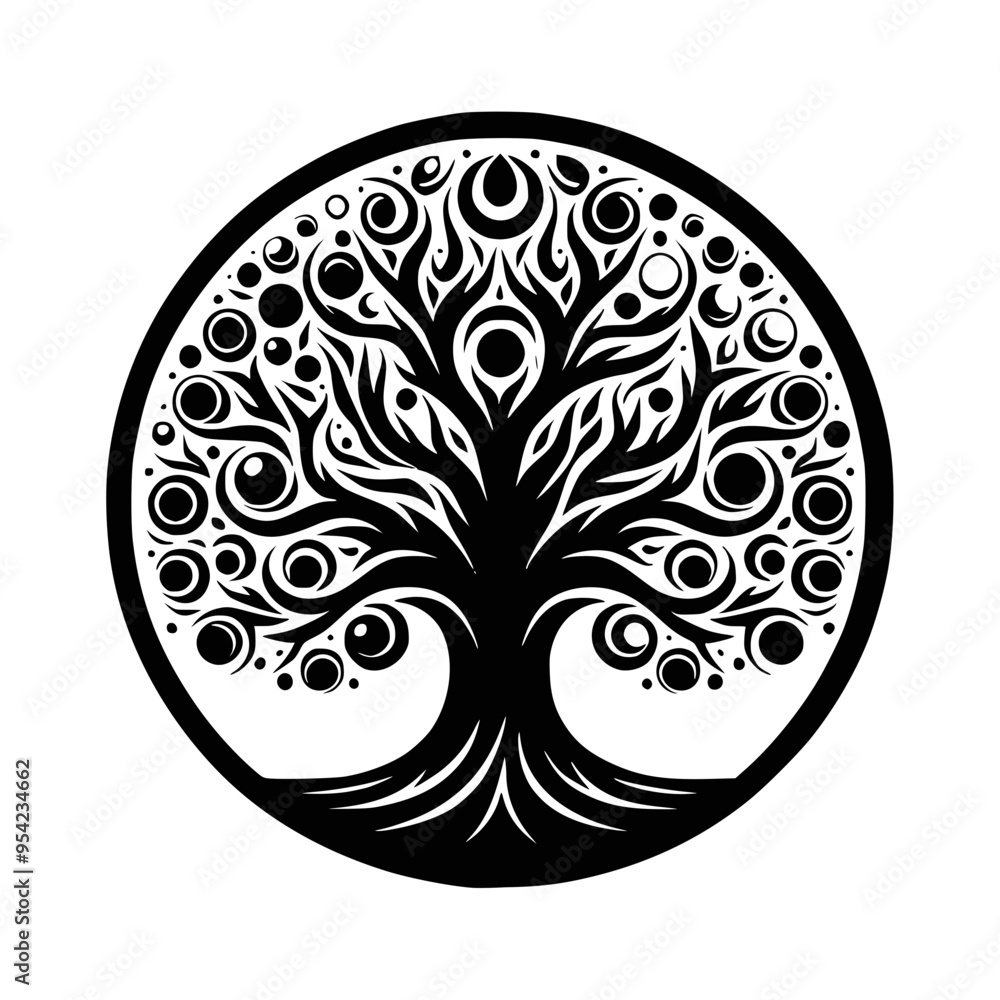 Tree Svg, Vector illustration Tree Svg, Vector illustration