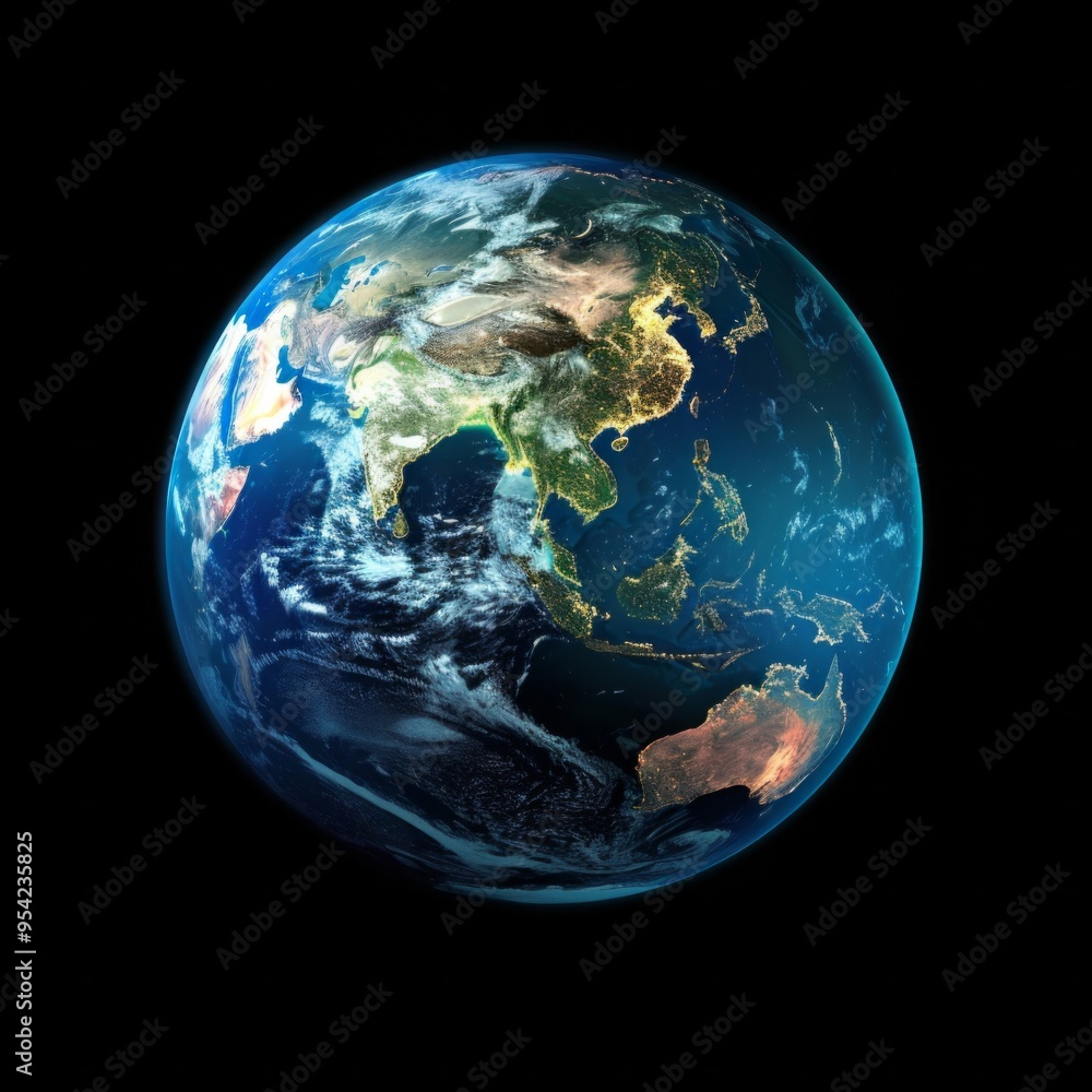 Fototapeta premium earth in space