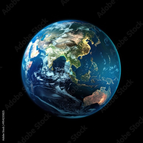 earth in space