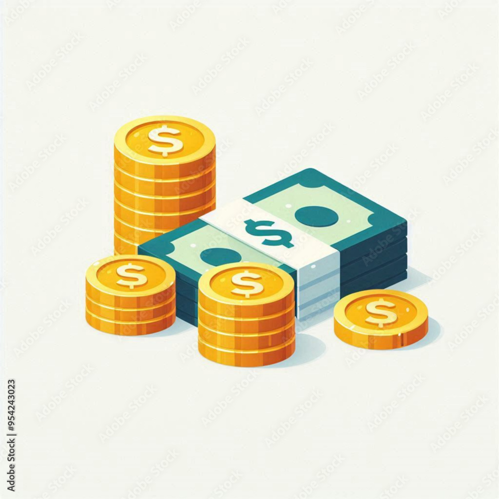 Free Money vector money photo Gold coins and banknotes 3d cartoon style icon black Friday
Free Money vector money photo Gold coins and banknotes 3d cartoon style icon black Friday