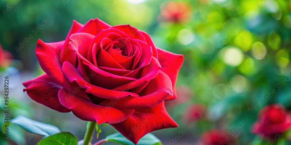 Macro closeup of a vibrant red rose blooming in a park , red rose, park, flower, nature, macro, closeup, vibrant, bloom, garden Macro closeup of a vibrant red rose blooming in a park , red rose, park, flower, nature, macro, closeup, vibrant, bloom, garden