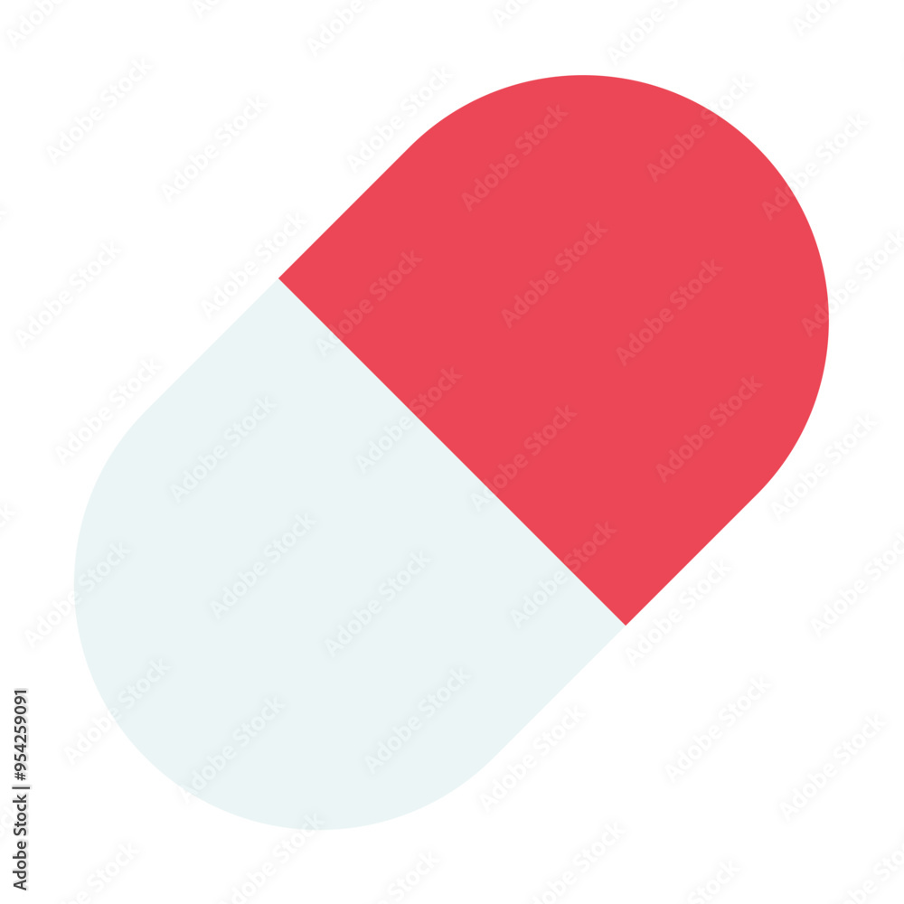 Pill Icon in Flat Style Suitable for Web, Apps, Presentation, or Printable Meanings Pill Icon in Flat Style Suitable for Web, Apps, Presentation, or Printable Meanings