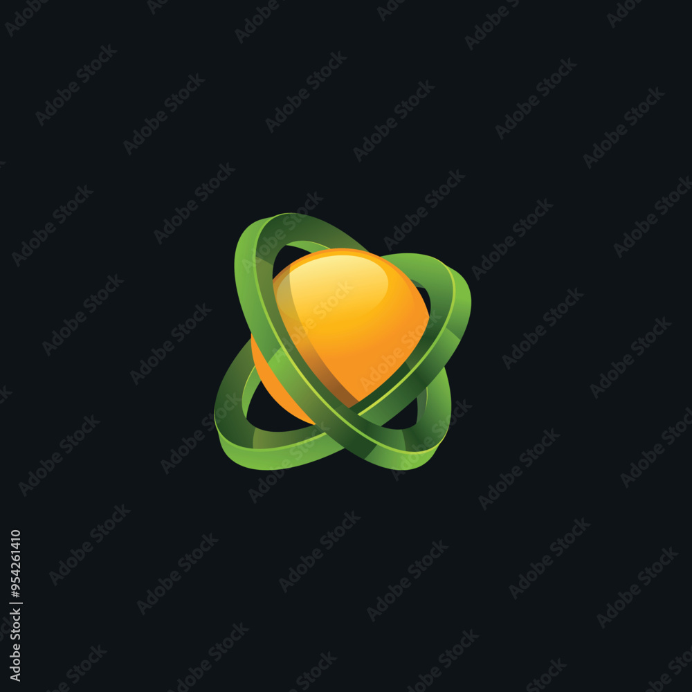 Abstract Colorful Logo Design Elements