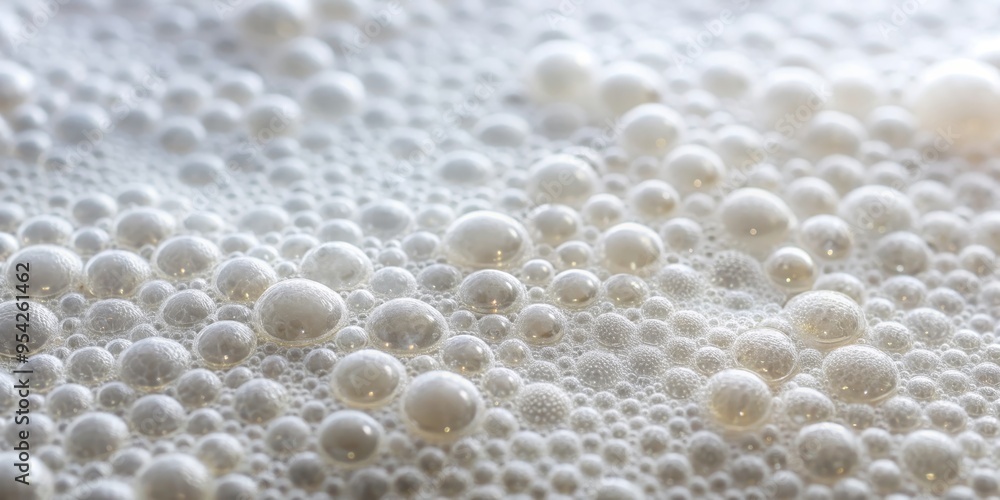 A close-up photo of white foam bubbles on the surface of a drink, foam, bubbles, texture, close-up, white, drink, frothy A close-up photo of white foam bubbles on the surface of a drink, foam, bubbles, texture, close-up, white, drink, frothy