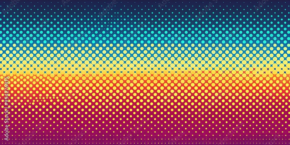 Abstract halftone background with varied dots in a gradient pattern Abstract halftone background with varied dots in a gradient pattern