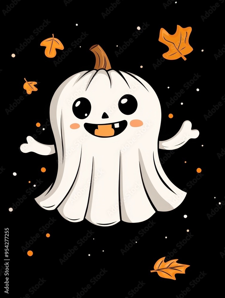 Halloween characters black background Halloween characters black background