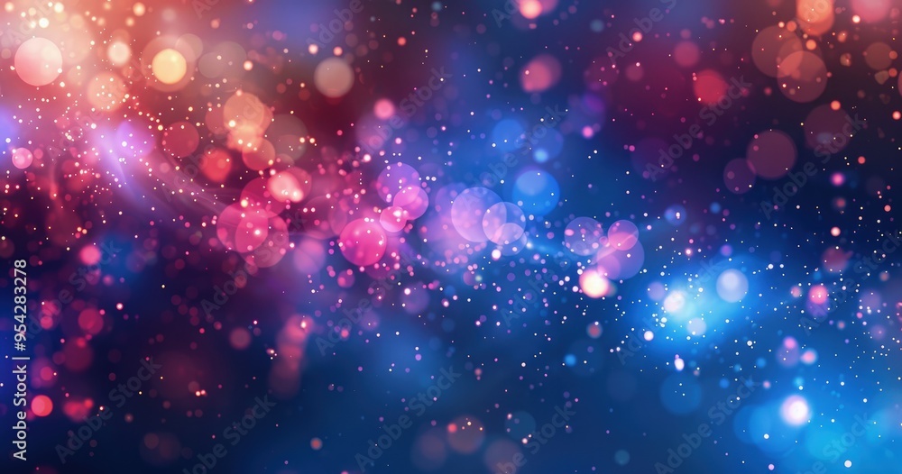 A colorful abstract background with bokeh effects and sparkling lights. A colorful abstract background with bokeh effects and sparkling lights.