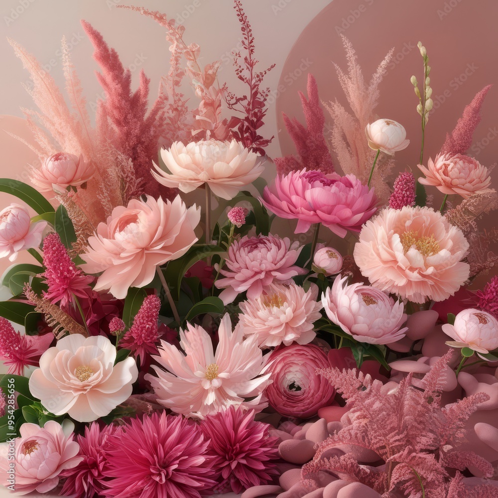 a bouquet of flowers with pink and white flowers. a bouquet of flowers with pink and white flowers.