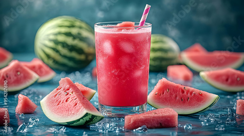 Watermelon slices and a ref...