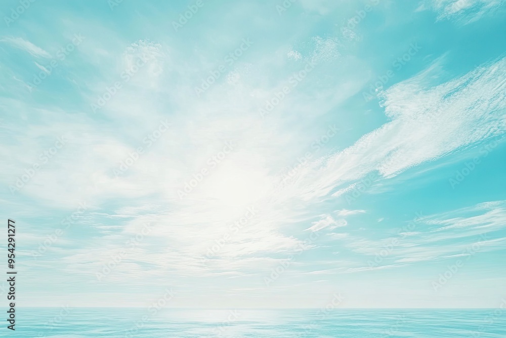 Summer blue sky cloud gradient light white background. Beauty clear cloudy in sunshine calm bright winter air bacground. Gloomy vivid cyan landscape in environment day horizon skyline view spring , ai Summer blue sky cloud gradient light white background. Beauty clear cloudy in sunshine calm bright winter air bacground. Gloomy vivid cyan landscape in environment day horizon skyline view spring , ai