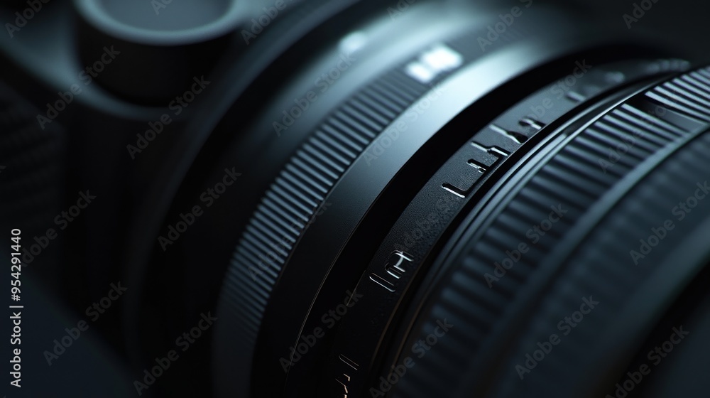 Close Up of Camera Lens with Depth of Field Close Up of Camera Lens with Depth of Field