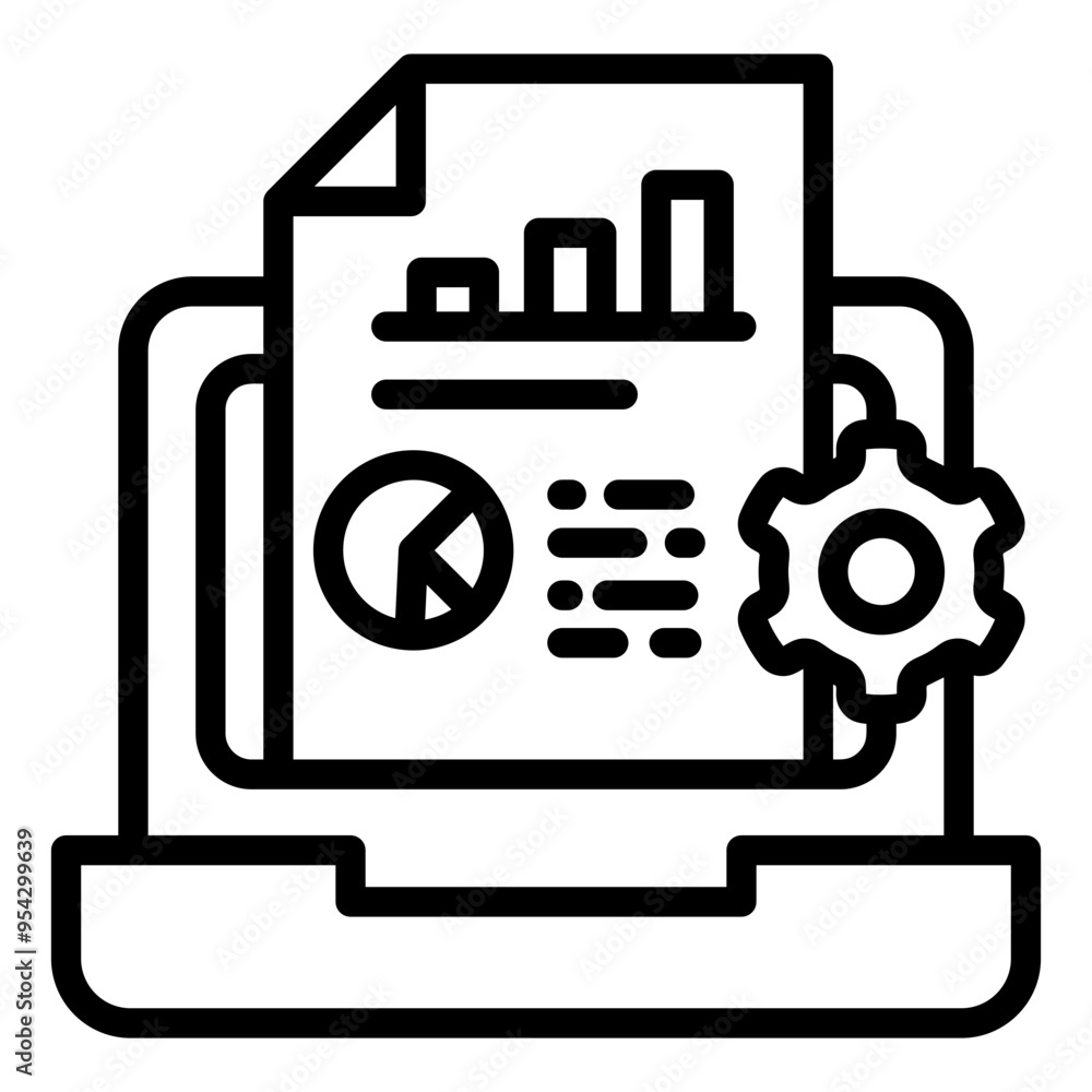 Obraz premium Data Icon