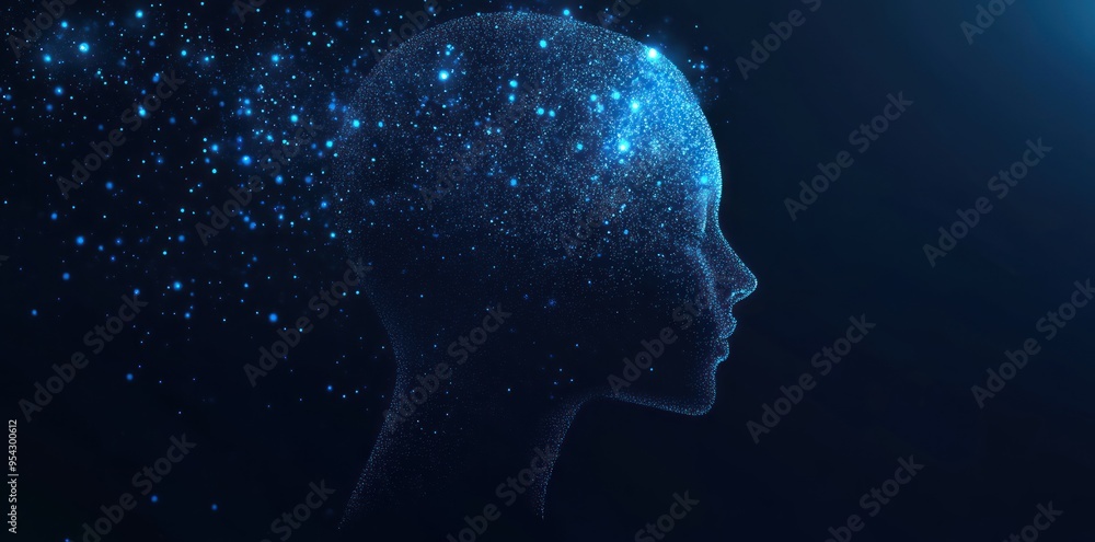 Digital Mind - Abstract Profile Digital Mind - Abstract Profile