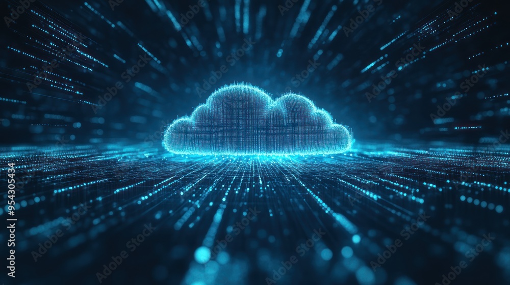 Cloud Computing, Digital Data Storage, Network Cloud Computing, Digital Data Storage, Network
