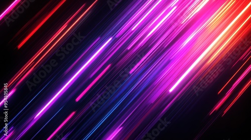 Abstract Neon Lights