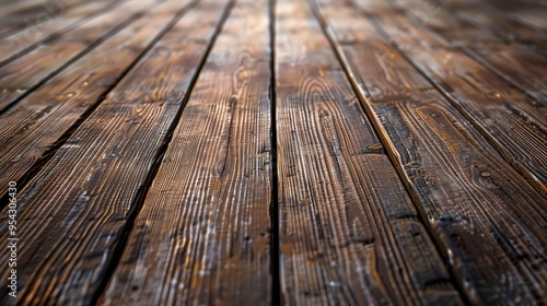 Elegant perspective view of a wooden plate designed to enhance various backgrounds in imagery