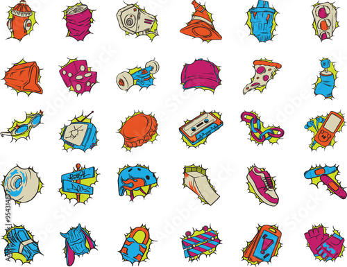 Dead Object Illustration Collection