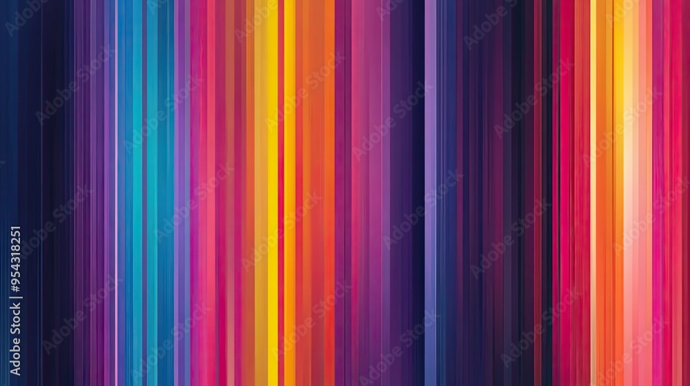 Abstract Background of Vertical Color Stripes Abstract Background of Vertical Color Stripes