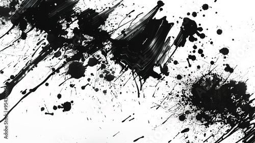 ink splatter pattern wallpaper