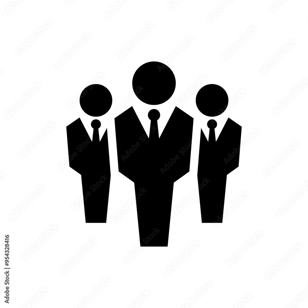 business Team icon vector illustration graphic design business Team icon vector illustration graphic design