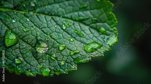 close up of leaf