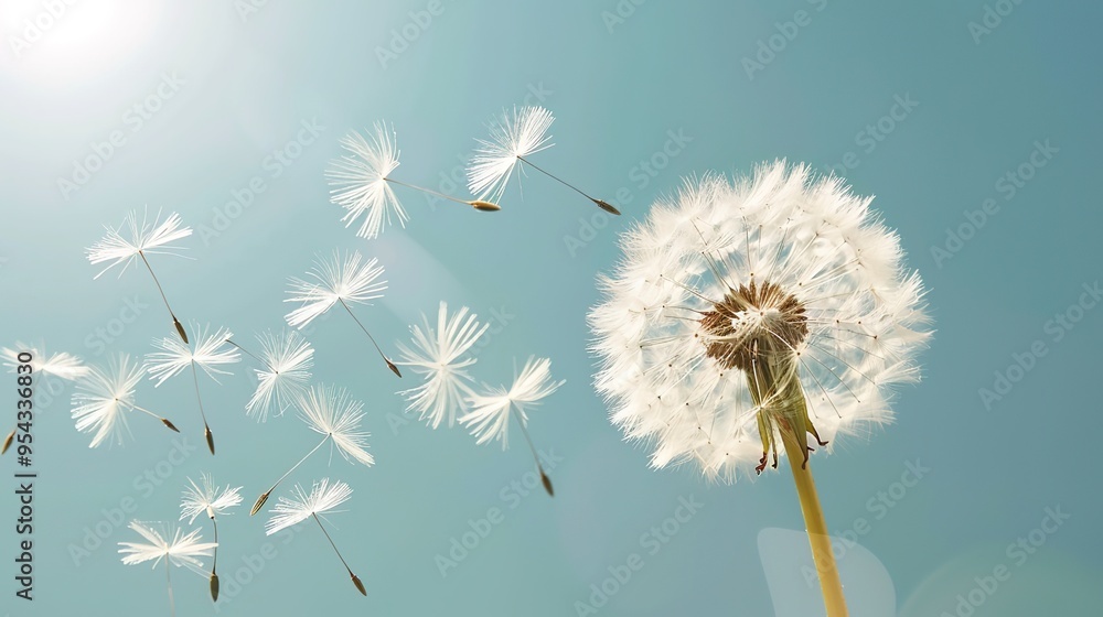 Obraz premium Dandelion wallpaper