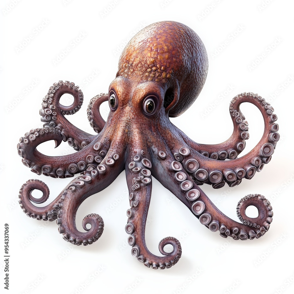 Obraz premium Octopus with Big Eyes.