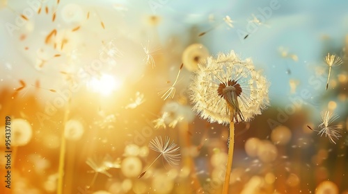 Dandelion wallpaper