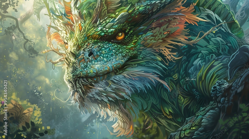 Obraz premium Fantasy creature