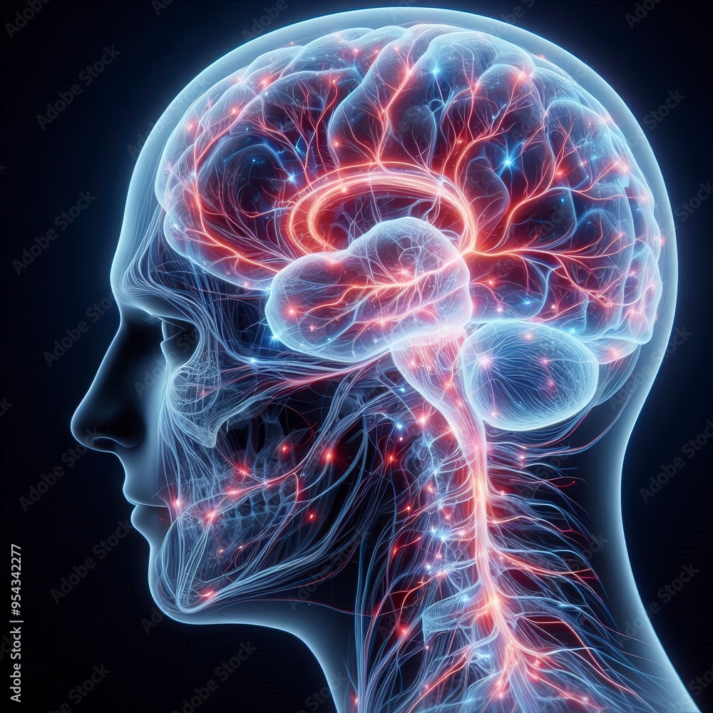 x ray of human brain