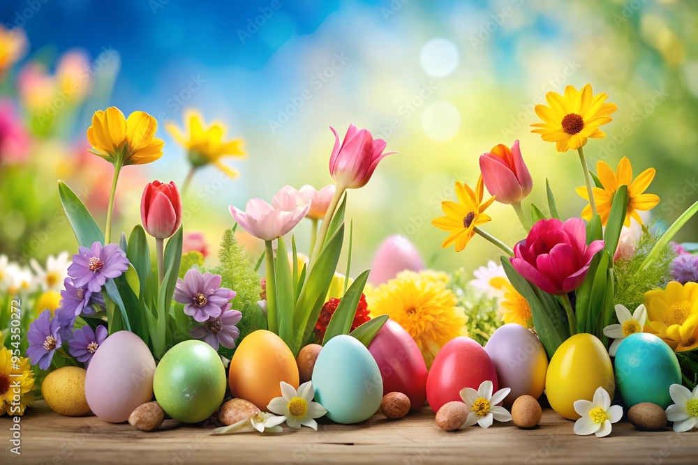 fresh flower and butterfly. Easter spring flower background; fresh flower and yellow butterfly on green grass background, template. fresh flower and butterfly. Easter spring flower background; fresh flower and yellow butterfly on green grass background, template.