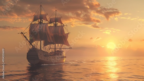 ship sailing wallpaper