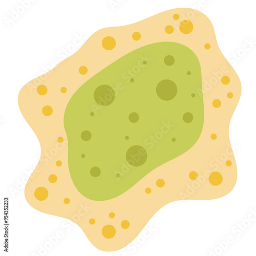 Cute Virus Cell Illustration - 03