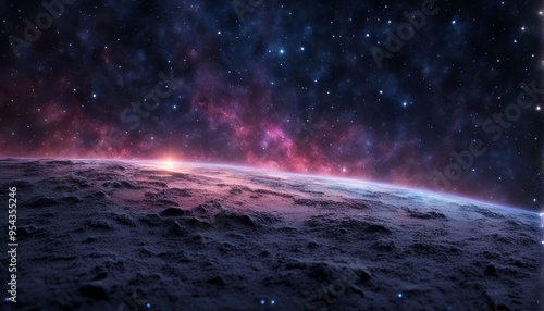 background with space