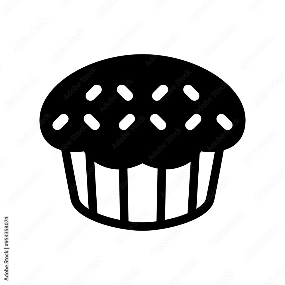 Cupcake icon vector illustration graphic design Cupcake icon vector illustration graphic design