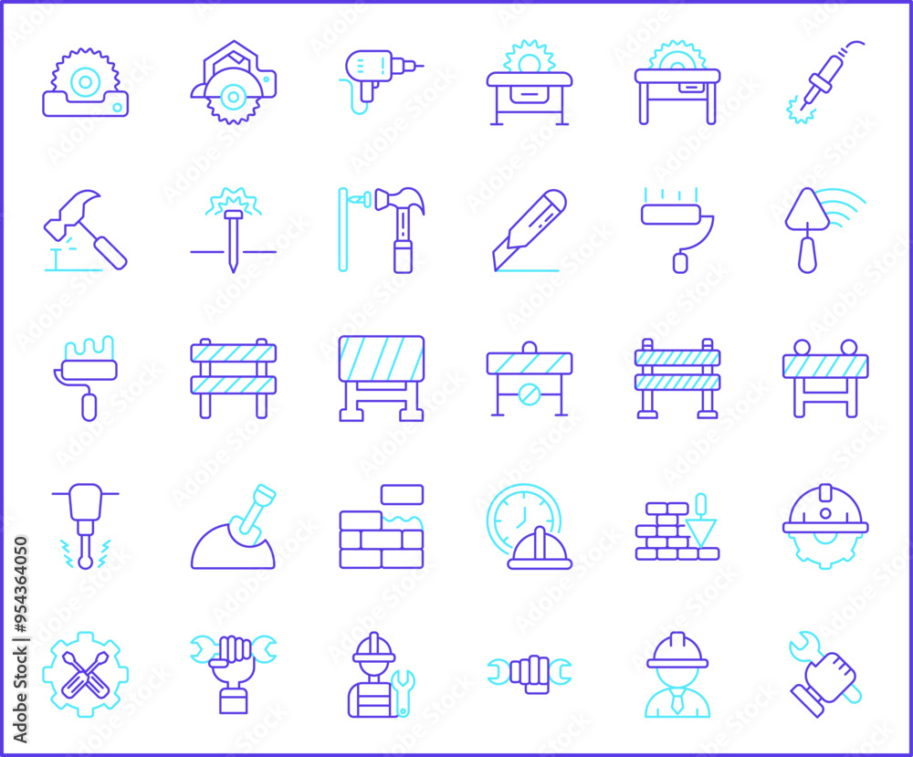 Set of Labor Day and industry Icons line style. Contains such Icons as engineer, architect, service, job, worker, factory, builder, labour, employee, helmet And Other Elements. Set of Labor Day and industry Icons line style. Contains such Icons as engineer, architect, service, job, worker, factory, builder, labour, employee, helmet And Other Elements.