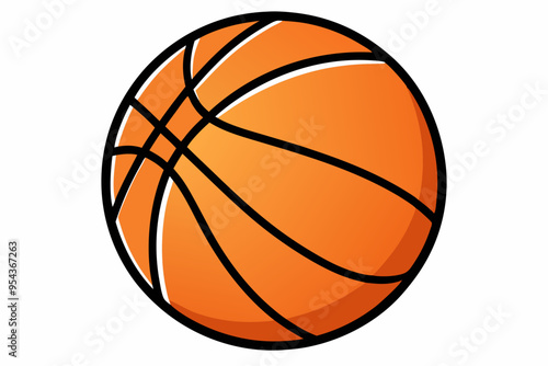 Basketball, Collection of basketball balls vector 