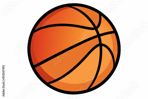 Basketball, Collection of basketball balls vector
