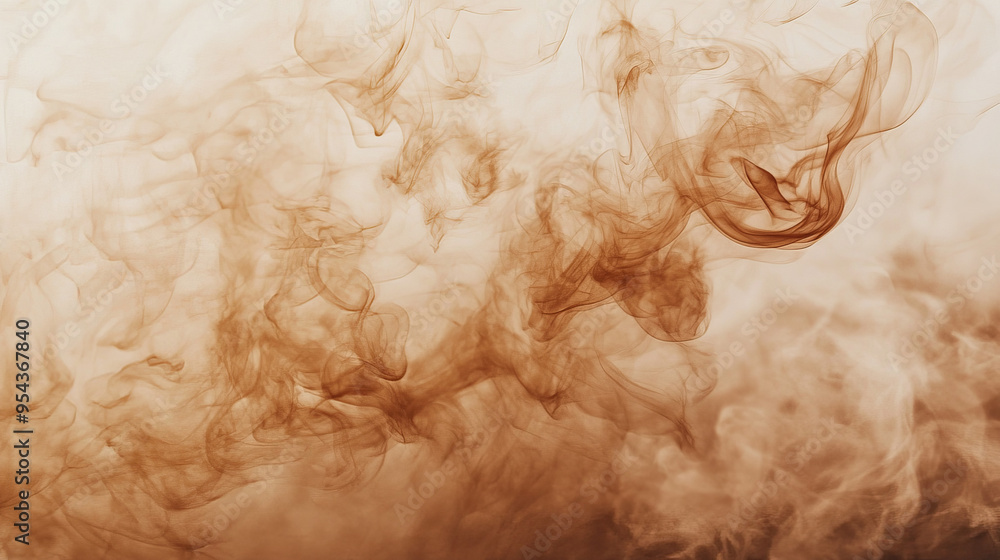 Abstract background of brown smoke Abstract background of brown smoke