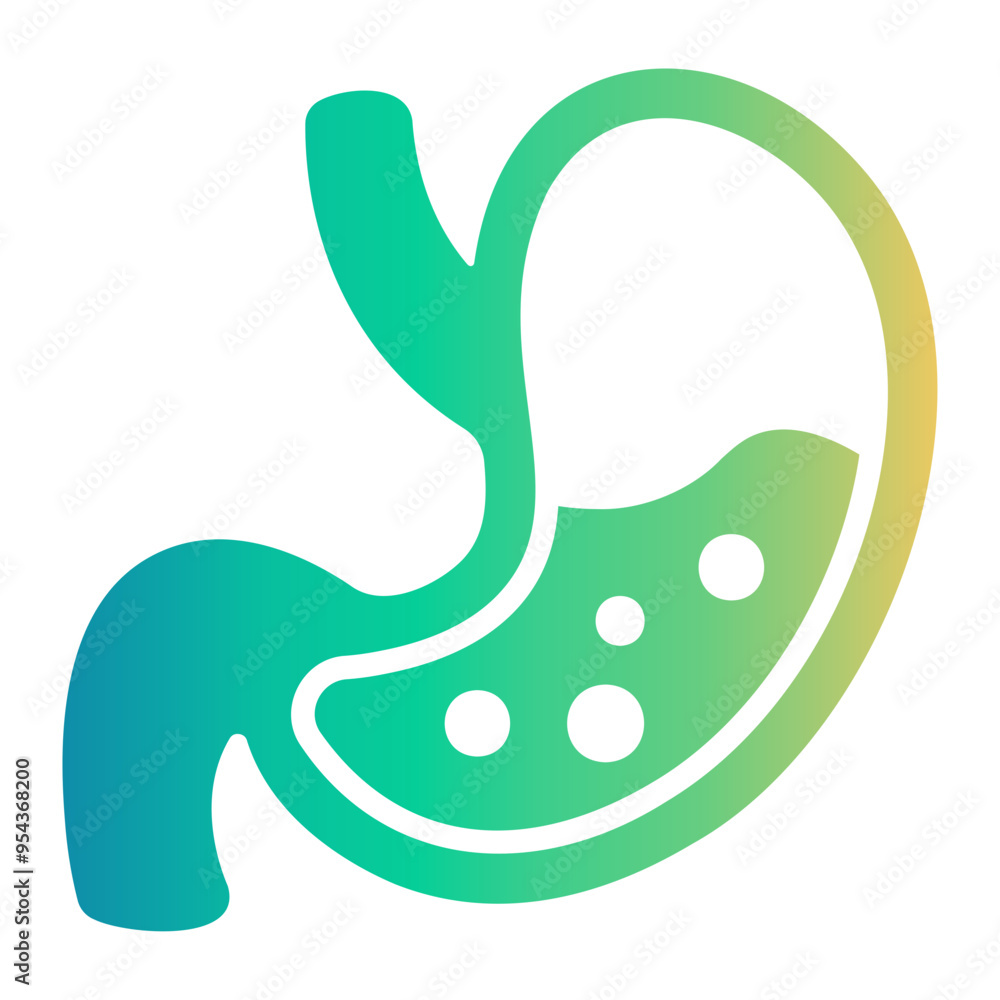 stomach Gradient icon stomach Gradient icon