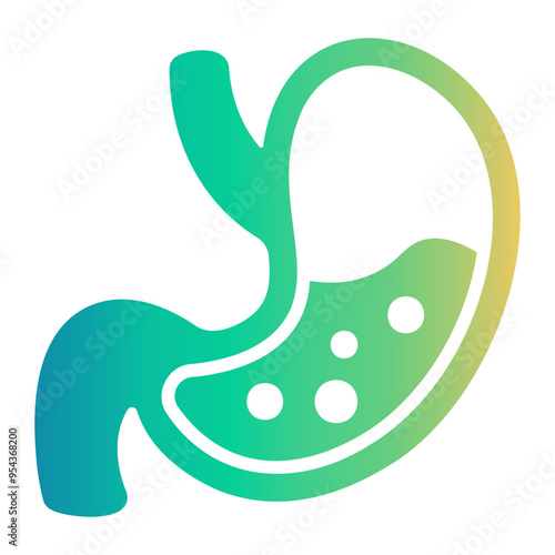stomach Gradient icon