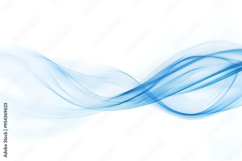 soft blue line in white background soft blue line in white background