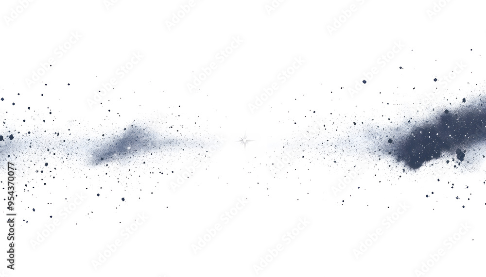 Obraz premium A mostly blank background with a small, centered design, like a tiny star or dot, emphasizing simplicity and space