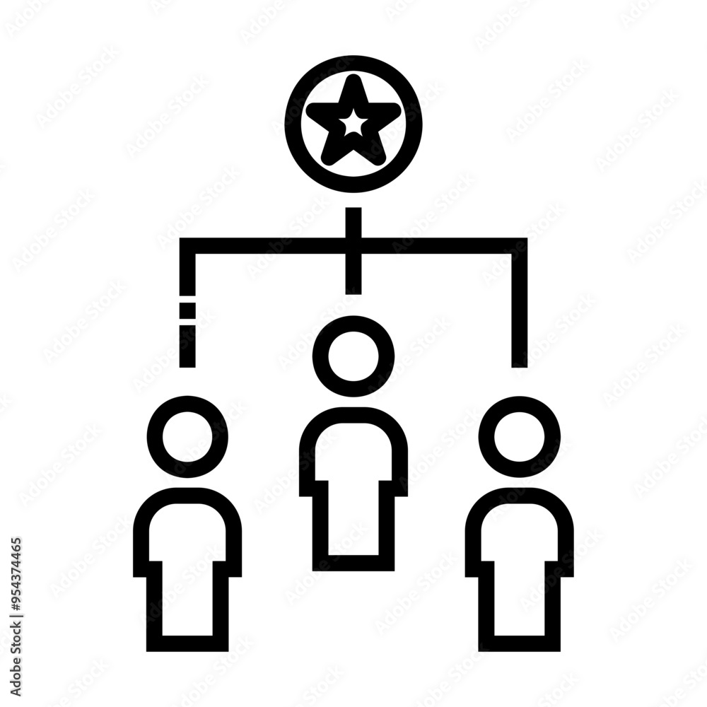 competitive Line Icon competitive Line Icon
