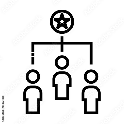 competitive Line Icon