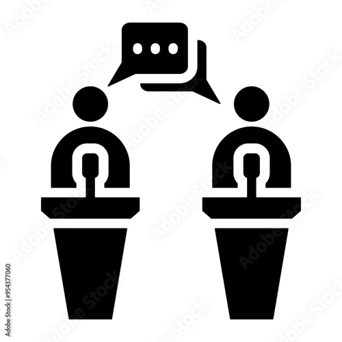 Political Debate Icon