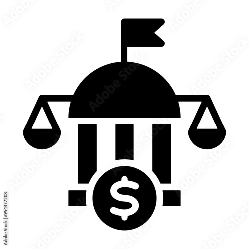 Campaign Finance Law Icon