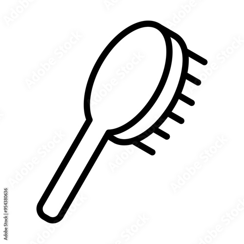 Hairbrush Icon
