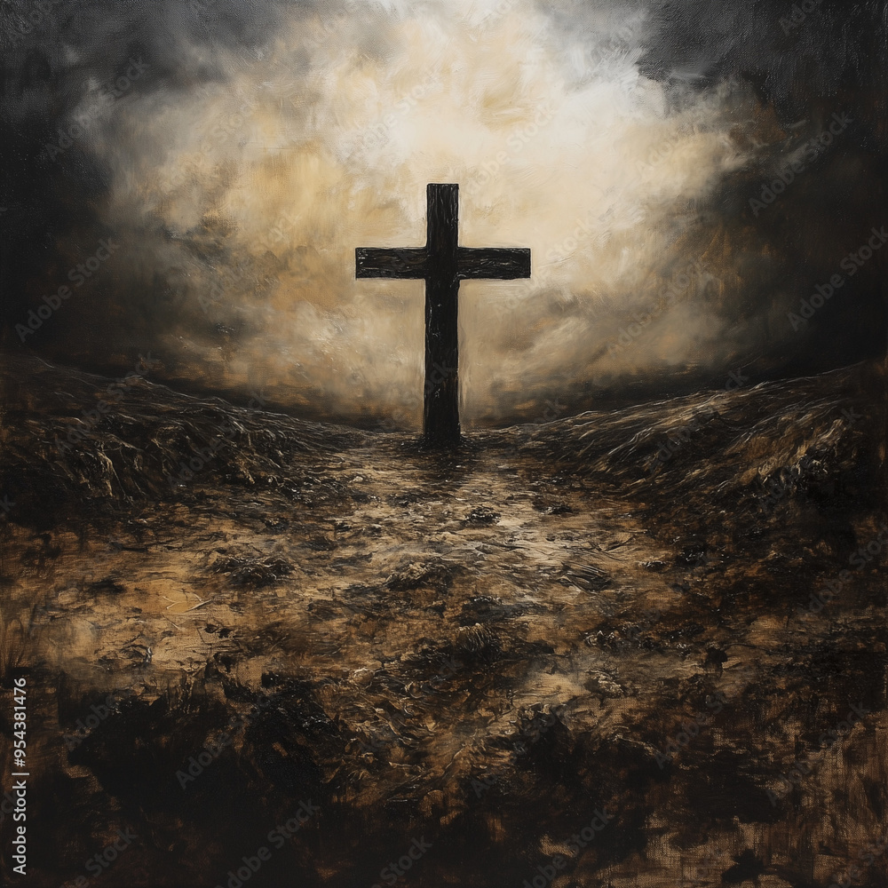 Fototapeta premium Cross of Jesus Christ