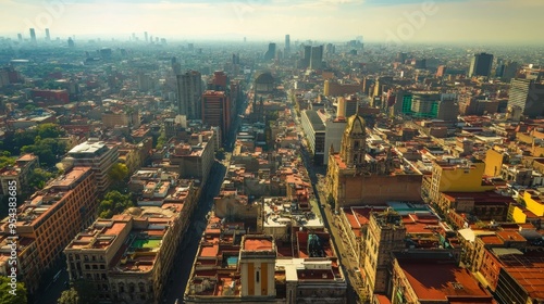 Cityscape of Mexico photo